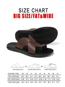 New Men's Middle Eastern Style Breathable Casual Sandals, Versatile Durable Slippers For Daily Wear, Commuting And Vacation - Brown - View 2
