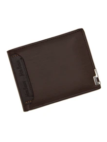 EIGIIS Slim Wallet For Men, Minimalist Wallet With Zipper, Bifold Mens Wallets With Credit Card Holder, PU Leather Men's Wallet With Money Clip - Multicolor - View 8