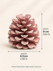 Vas Bunga Bentuk Kerucut Pinus, Vas Dekoratif untuk Rumah, Dekorasi Meja Gaya Rumah Pertanian Pedesaan, Vas Bertekstur Unik untuk Rak Ruang Tamu, Perapian, dan Dekorasi Aksen Kamar Tidur - Vas kerucut pinus Natal - View 13