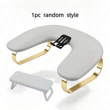Nail Art Hand Rest With Bottom Phone Holder, Nail Art Hand Rest And Adjustable Phone Clip, Dual Hand Nail Art Table, Suitable For Home And Nail Salon - Multicolor - View 12