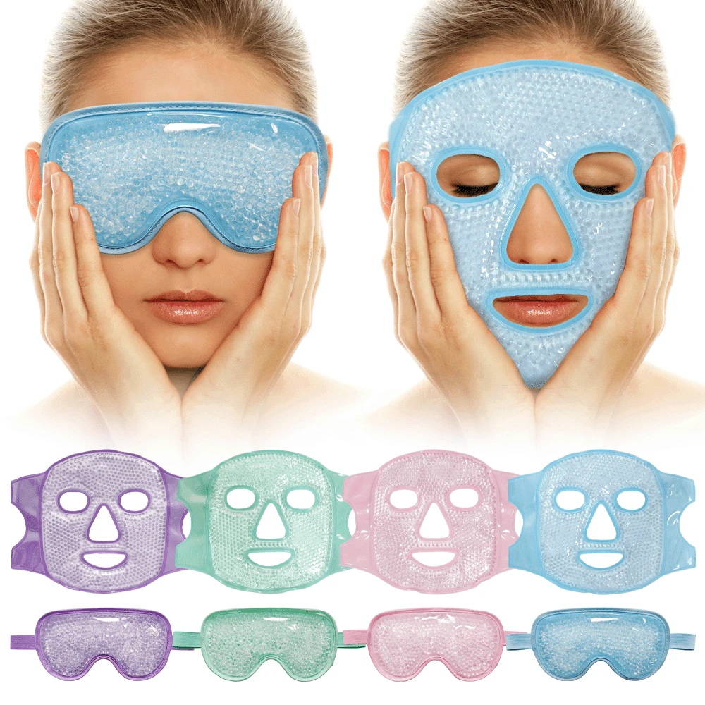 Gel Mask, Hot And Cold Compress To Puffy Eyes, Unisex Face And Eye Care ...