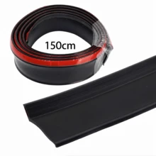 1pc 1M/1.5M/2M Window Waterproof Self-Adhesive Rain Guard Sealing Tape, Flexible Weather-Resistant Window Edge Sealing Strip, Suitable For Sliding Doors Balcony Window Frames, Home Rain Guard Water-Blocking Strip - A-Black - View 13
