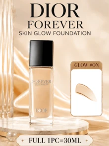 Dior Forever Skin Glow Foundation #ON, Ukuran Penuh 30ml, Sampel 5ml, Hasil Alami Sempurna, Tahan Lama, Hasil Akhir Bercahaya, Tekstur Melembapkan, Efek Riasan Halus, Memperbaiki Tekstur Kulit - BERSINAR - View 14