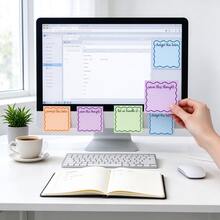 1 Set 4pcs/8pcs/16pcs ChatGPT Subscription Plan AI Theme Sticky Notes, Self-Adhesive Memo Pads, Suitable For School Teaching, Office Meetings, Home Life, Colleague Gifts And More - one-size - View 4