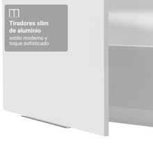 Gabinete Aéreo Esquinero Cocina Madesa Neo de 1 Puerta BB 01 - Blanco - Ver 8