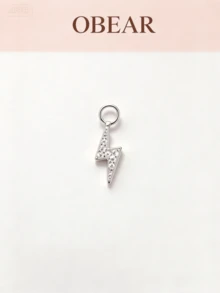 1pc S925 Sterling Silver Hot-Selling Luxury DIY Necklace Bracelet Earring Pendant Accessory, Elegant Gentle Versatile - Silver - View 11