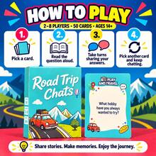 Road Trip Card Game, Designed For Road Trips, Family Gatherings, Camping Picnics, Friends Parties, Multi-Player Board Game, Family Icebreaker Game, Perfect Gift For Halloween, Christmas, Thanksgiving - Multicolor - View 4