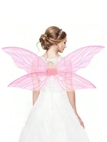 Fairy Butterfly Wings, Sweet Forest Elf Costume Accessories, Stage Role Play Props, Suitable For Daily Parties And Gatherings, Perfect Holiday Gift For Family Or Friends - Multicolor - View 16