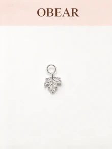 1pc S925 Sterling Silver Hot-Selling Luxury DIY Necklace Bracelet Earring Pendant Accessory, Elegant Gentle Versatile - Silver - View 7