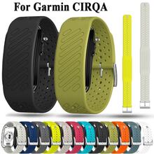 CIRQA 智能手環專用透氣矽膠運動腕帶，可調節式替換錶帶，專為健身追蹤器設計 - 查看 1