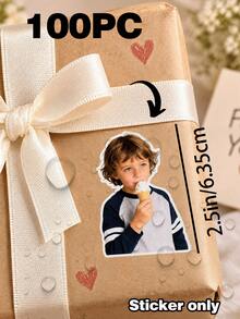 Custom Photo Face Stickers, Personalized Die Cut Portrait Stickers, Custom Image Stickers For Couples And Pets, Photo Stickers For Journals, Cups, Notebooks, Laptops And Luggage, Personalized DIY Decoration, Creative Gifts - Multicolor 2 - View 13