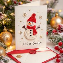 Customized Personalized Christmas Cards: Holiday Christmas Tree, Minimalist Christmas Cards, Holiday Cards - Greeting Cards - View 6
