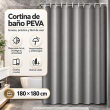 Shower Curtains - Red - View 2