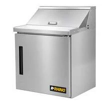 Mesa refrigerada de preparación 201 L con insertos GN MERSAL-27 RHINO - Tipo de Enchufe B USA (110-127V) - Ver 4
