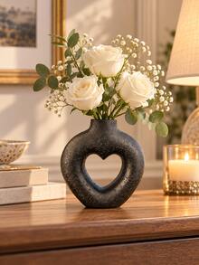 Creative Love Design Vase Decorative Home Accessories Stylish Floral Holder For Dining Table Coffee Table Office Space Room Decoration Minimalist Accent Piece With Fresh Flower Display - Multicolor - View 10