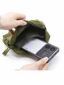 NYXIA Outdoor EDC Hunting Tool Bag Molle Hanging Bag, Multi-Function Camouflage Waist Bag Coin Phone Storage Pouch, Nylon Portable Men's Handbag - Multicolor - View 12