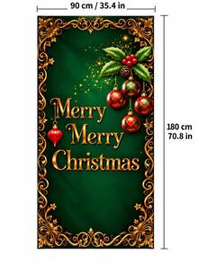 Two Dimensional Flat Door Frame, Merry Christmas, Suitable For Family Party Events, Weddings, Christmas, Indoor/Outdoor Decoration. Various Sizes And Styles Are Available For Selection. - A - View 9