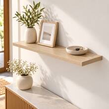 Wall Display Shelf, 40–80 Cm Length Options, Single Shelf Or 3/5-Piece Sets, Four Colours For Living Rooms And Bedrooms - View 3