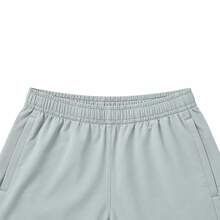 LI-NING Men's Quick Dry Sports Shorts AKSW133, Moisture Wicking Breathable Workout & Badminton Shorts - 浮石灰 - 查看 4