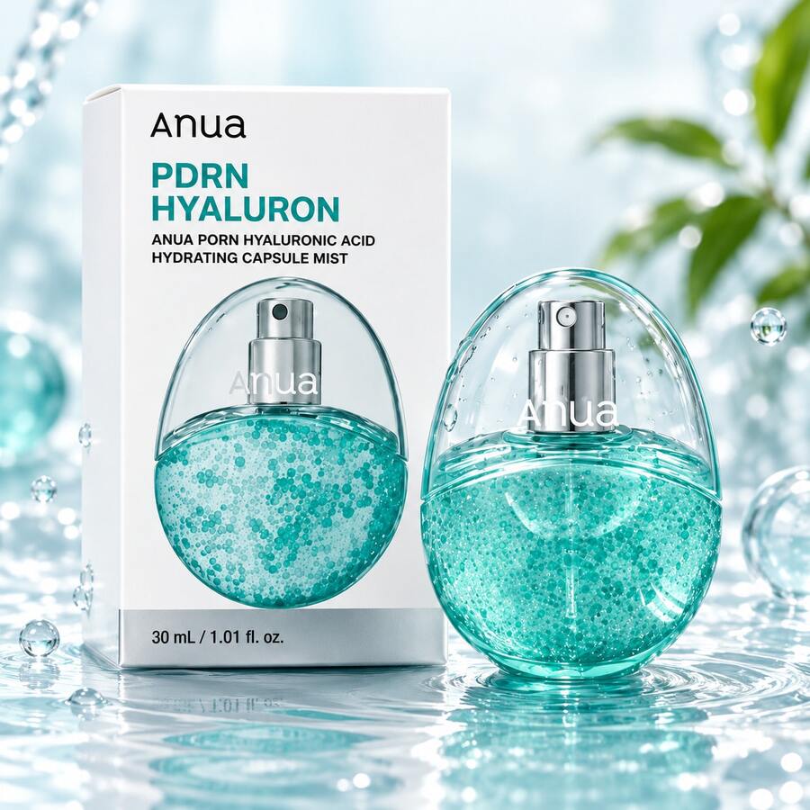Anua PDRN Hyaluronic Acid Hydrating Capsule Mist 30ml – Mini Facial Spray For Hydration & Dewy Glow - Hyaluronic Acid - View 1
