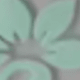 Green Floral Branch