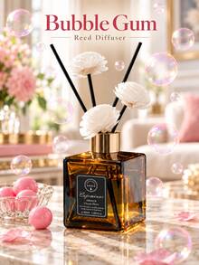 1pc Lavender Flameless Aromatherapy Set, Flameless Diffuser Set, Essential Oil Evaporative Diffuser, Nordic Style Flameless Reed Diffuser Set, Long-Lasting Fragrance Essential Oil Diffuser, Home Fragrance Air Freshener And Deodorizer, Suitable For Bedroom, Bathroom, Living Room, Office And Hotel, Thanksgiving, Halloween, Christmas Gift - Multiple B - View 17