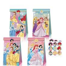 30-Piece Gift Bag Set With Multiple Themes - Stickers, Birthday And Holiday Gift Bags. Also Includes Cute Party Favor Boxes And Handheld Gift Bags, Suitable For Birthdays, Events And Celebrations. Each Set Contains 12 Paper Bags And 18 Stickers, Perfect For Fans To Add Fun To Various Occasions. - Multicolor - View 9