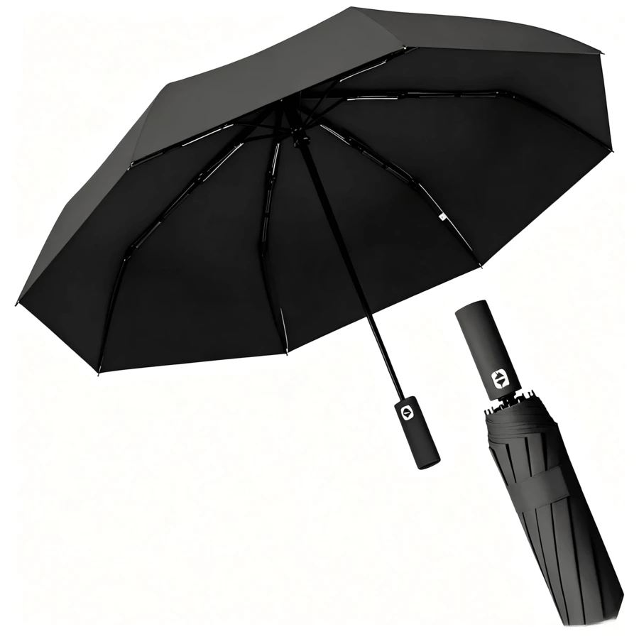 Outdoor Umbrellas - Black - View 1