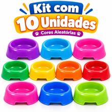 Comedouro / Bebedouro 200 ML anti-formiga para cachorro e gato comedor pet - 10 comedouros - Visão 2