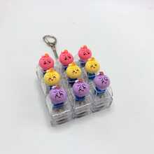 1pc Clickable Finger Toy Dumpling Keycap, 9-Grid Pressable Stress Relief Pendant, Girls Bag Charm, Halloween Christmas Gift Bag Item - Multicolor - View 13