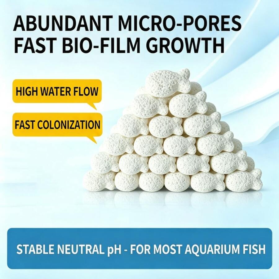 Fish Tank Filtration Media, Nitrifying Bacteria House, Aquarium ...
