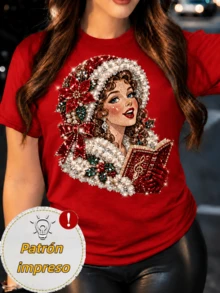 Women T-Shirts - Red - View 7