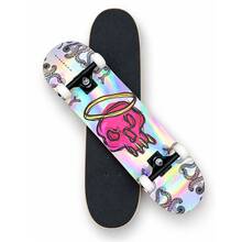Atrevete Semi-Professional Complete Urban Skateboard - Silver - View 1