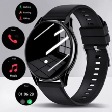 1.53-Inch Round Large Screen, High-Definition Display, Full-Screen Control, Fashionable Sports Smartwatch, Women's Watch, Wireless Calling; Stopwatch, Pedometer, Calorie, Sports Mode, Message Notification; Music Control, Remote Camera, Alarm Reminder, Customizable Watch Face, USB Cable Charging, Multi-Function Men's Watch, Exquisite Gift - Multicolor - View 2