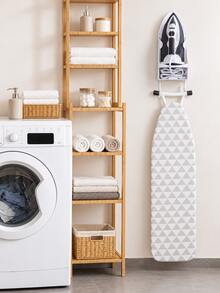 1pc Iron And Ironing Board Storage Rack, Wall-Mounted Laundry Room Organizer, Heat-Resistant Iron Holder With Cord Storage, Sturdy Metal Hook, Space-Saving Ironing Board Storage Rack - Multiple Styles and Colors - View 8
