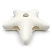 1pc 3D Printed Starfish Aquarium Hideout, Popular Fish Cave Shelter, Multi-Hole Fish Hiding Decor, Suitable For Betta Goldfish Fish Tank Landscape Decoration - Happy Aquarium - View 6