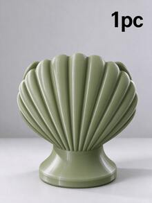 Creative Shell Embossed Multi-Color Flower Pot, Modern INS Style Fresh Flower & Dried Flower Vase, Living Room Entryway Desktop Decor Ornament - Shell - View 13