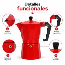 Moka Pot - Red - View 6