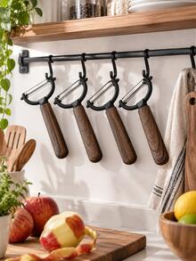 Sharp Stainless Steel Blade, Soft Comfortable Handle, Suitable For Peeling Cucumber, Apple, Potato, Dishwasher - Multicolor - View 11