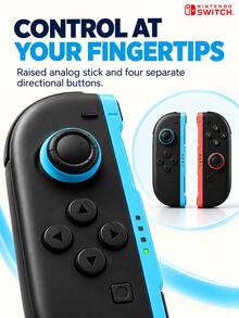 Nintendo Switch 2 Joy-Con 2 Controller (L/R), Official Wireless Gamepad Set, With Magnetic Attachment, Suitable For Mouse Control In Games, HD Rumble 2, Motion Control, C Button For Game Chat, Japanese Official Version - View 4