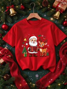 Tween Girls T-Shirts - Red - View 1