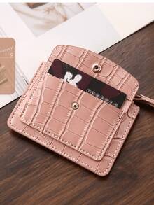 Wallet Keychain Wristlet For Women Card Holder With Bracelet And Cute Key Chains Accessories Girl Small Wallets,Christmas Gift - Multicolor - View 16