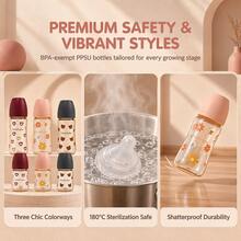 Newborn Baby Feeding Bottle, Anti-Choke And Anti-Drop Drinking Bottle For Kids - Many - View 10