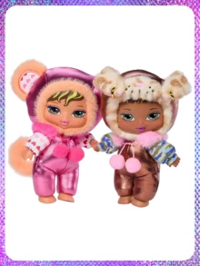 MGA Entertainment Bratz Bratziez Tokyo A Go-Go Seriez Plush Blind Box, Charm Clip & Accessory Included, Random Collectible Character, Mystery Surprise Toy, Fan Gift, Not Edible(Random 1pc) - Multicolor - View 5