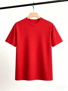 Women T-Shirts - Green + Red + Black - View 3