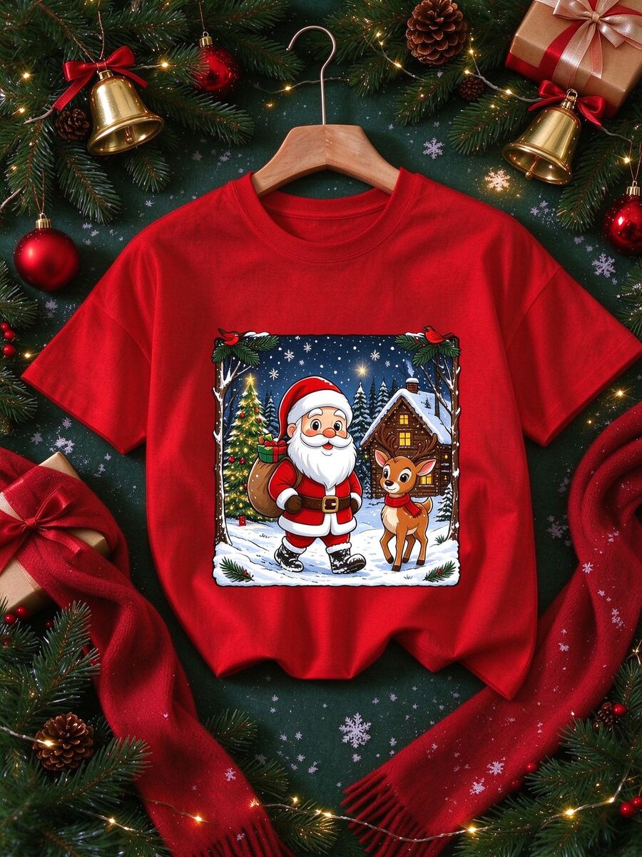 Tween Girls T-Shirts - Red - View 1