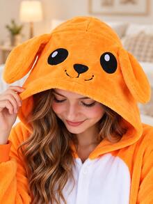 Women Jumpsuits - Orange - View 3