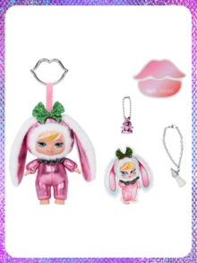 MGA Entertainment Bratz Bratziez Tokyo A Go-Go Seriez Plush Blind Box, Charm Clip & Accessory Included, Random Collectible Character, Mystery Surprise Toy, Fan Gift, Not Edible(Random 1pc) - Multicolor - View 3