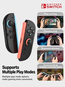 Nintendo Switch 2 Joy-Con 2 Controller (L/R), Official Wireless Gamepad Set, With Magnetic Attachment, Suitable For Mouse Control In Games, HD Rumble 2, Motion Control, C Button For Game Chat, Japanese Official Version - View 9