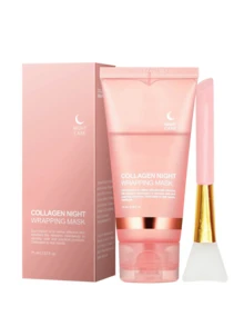 Mặt nạ ngủ ban đêm Collagen Glass Skin Hàn Quốc, mặt nạ lột dưỡng ẩm sâu, chăm sóc da mặt săn chắc & nâng cơ, cho làn da rạng rỡ - Nhiều kiểu dáng - Xem 6